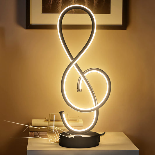 Modern Table Lamp with USB Port