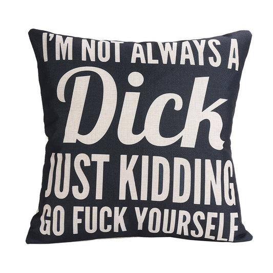 Funny Pattern Throw Pillow Case