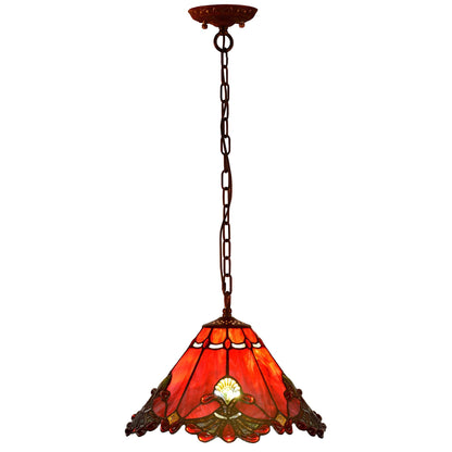 Tiffany Style Stained Glass Pendant Light