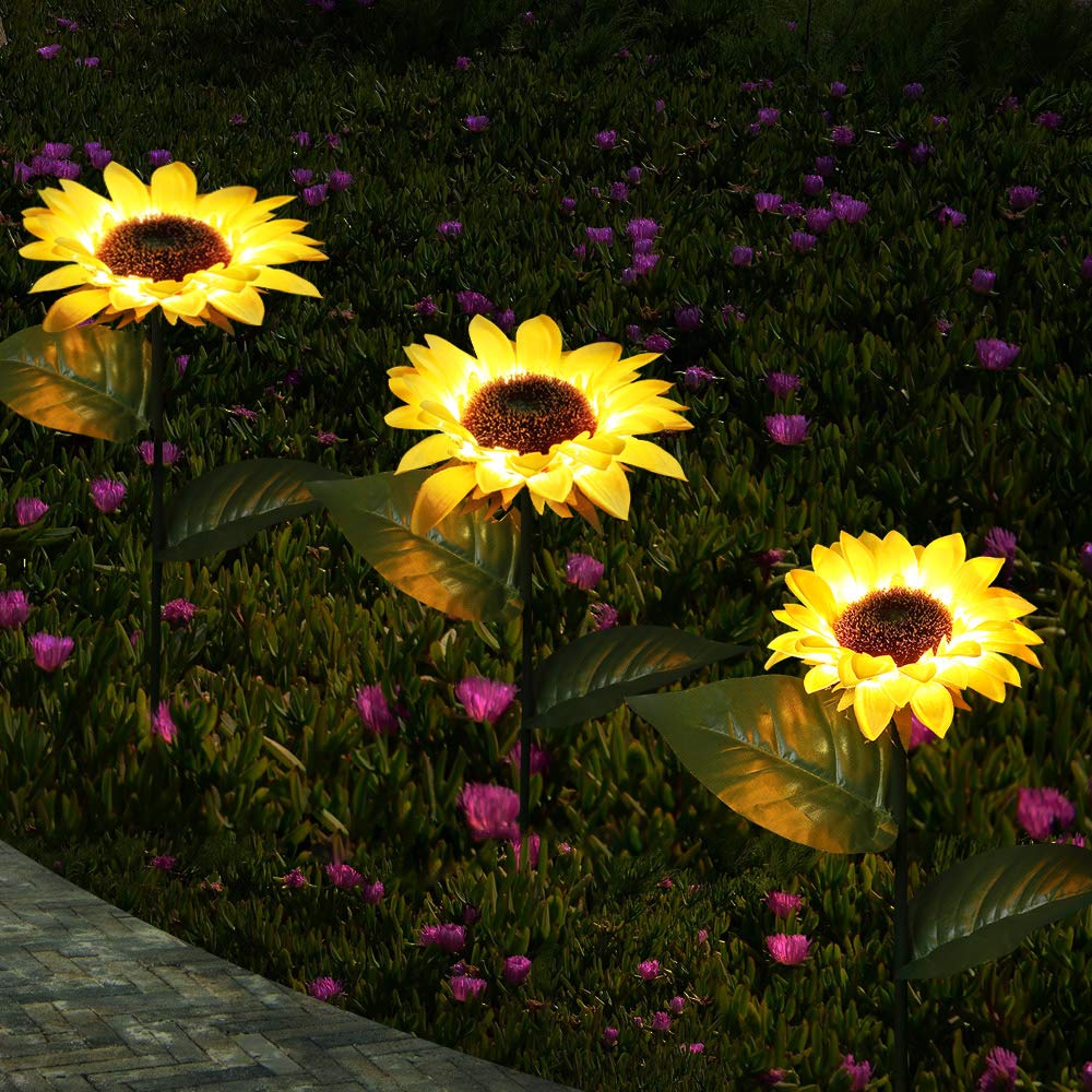 Sunflower Solar Garden Lights