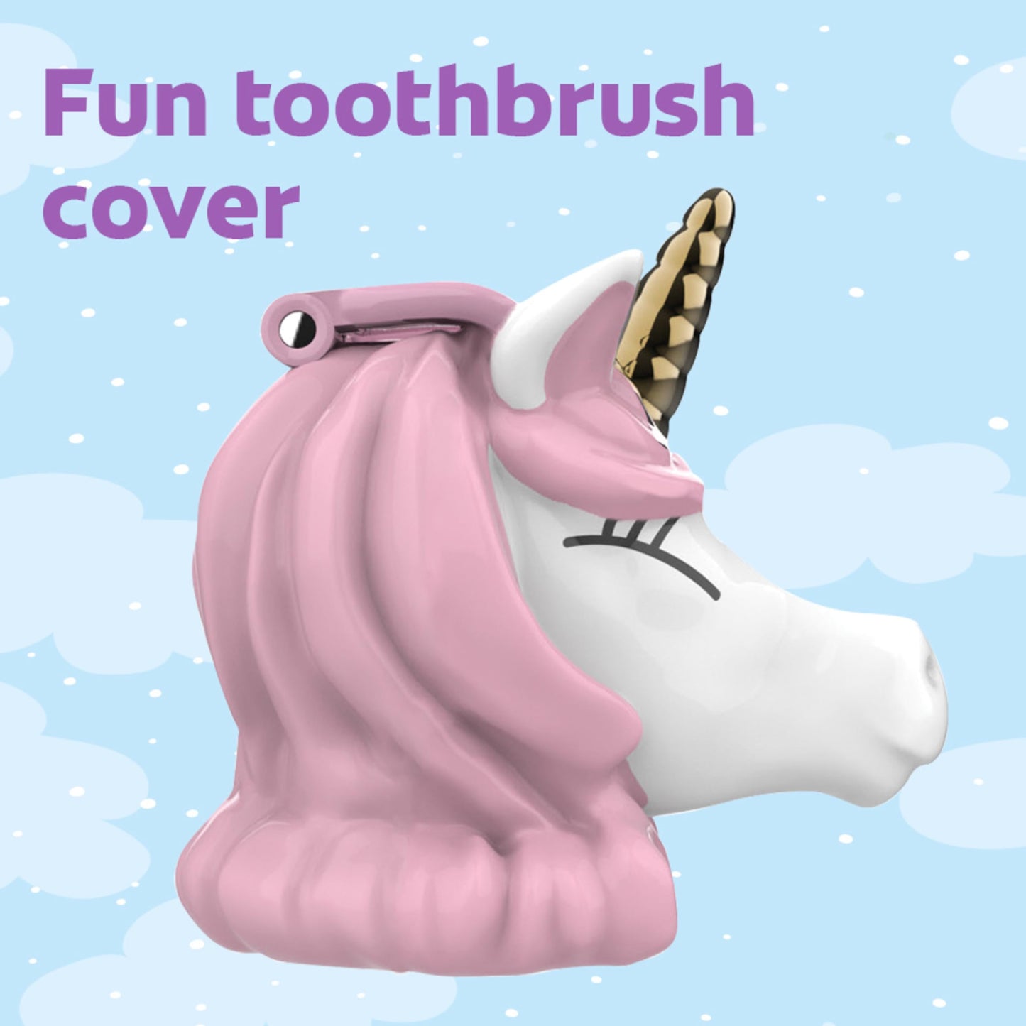 Kids Unicorn Toothbrush and Toothpaste Set