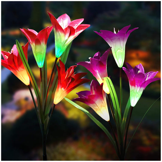 Color Changing Solar Garden Lights