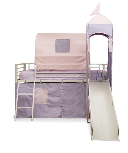 Princess Castle Twin Tent Bunk Bed