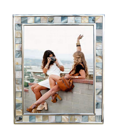 Mosaic 8x10 Picture Frame with Mother of Pearl