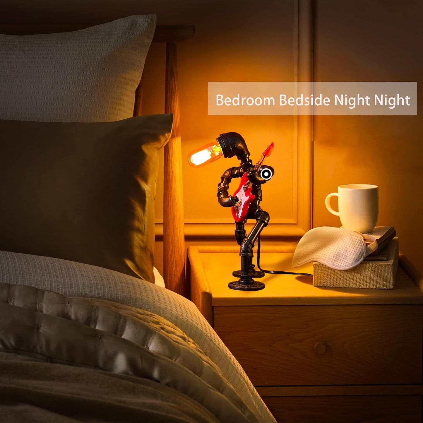 Music Electric Guitar Table Lamp