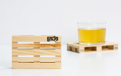 Labyrinth Barcelona Mini Pallet Coasters