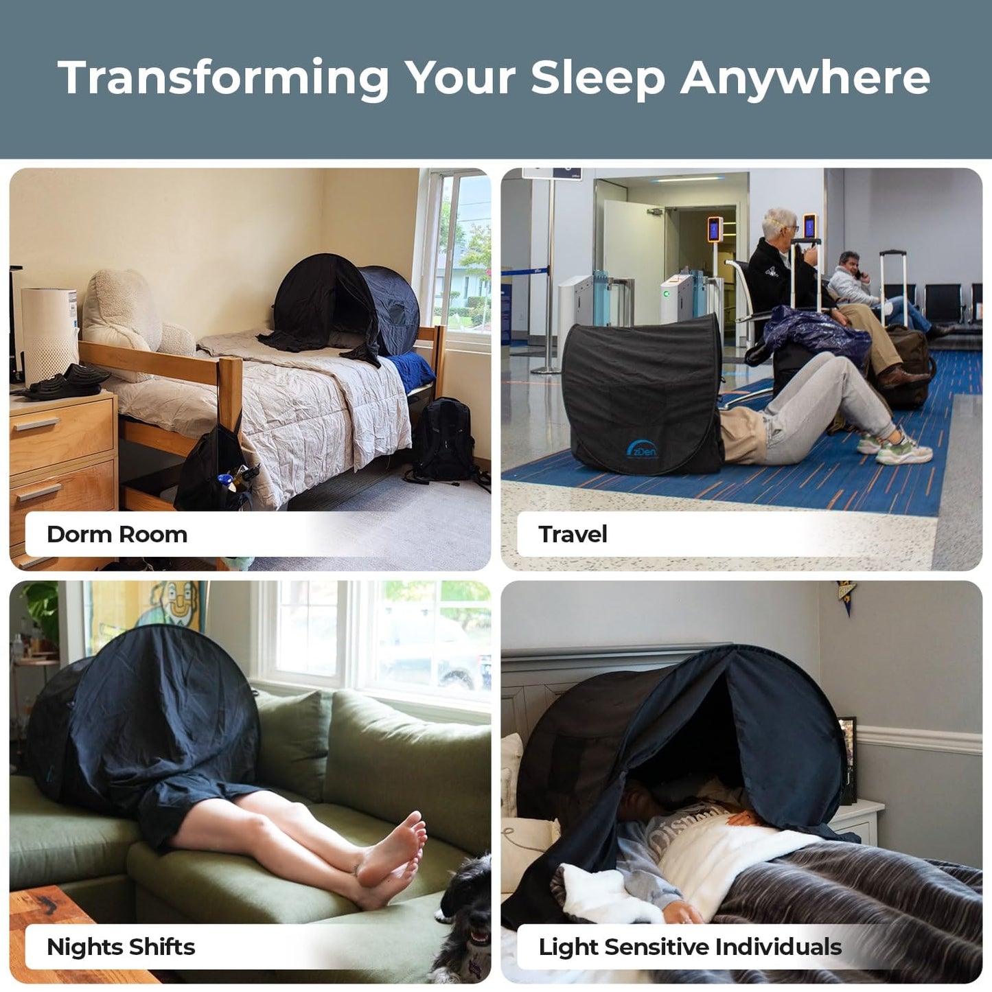 Light Blocking Tent - Sleep Aid