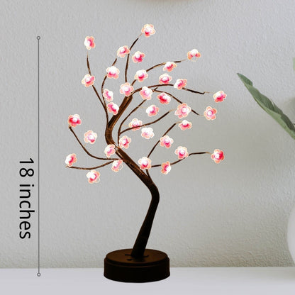 Cherry Blossom Tree Lamp with LED Lights