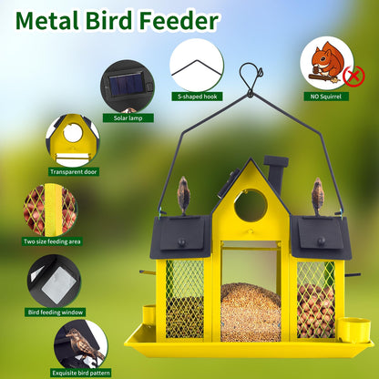 Solar Bird Feeder House