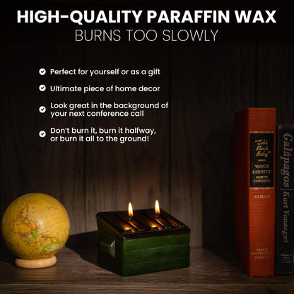 Dumpster Fire Candle - Funny Novelty Gift