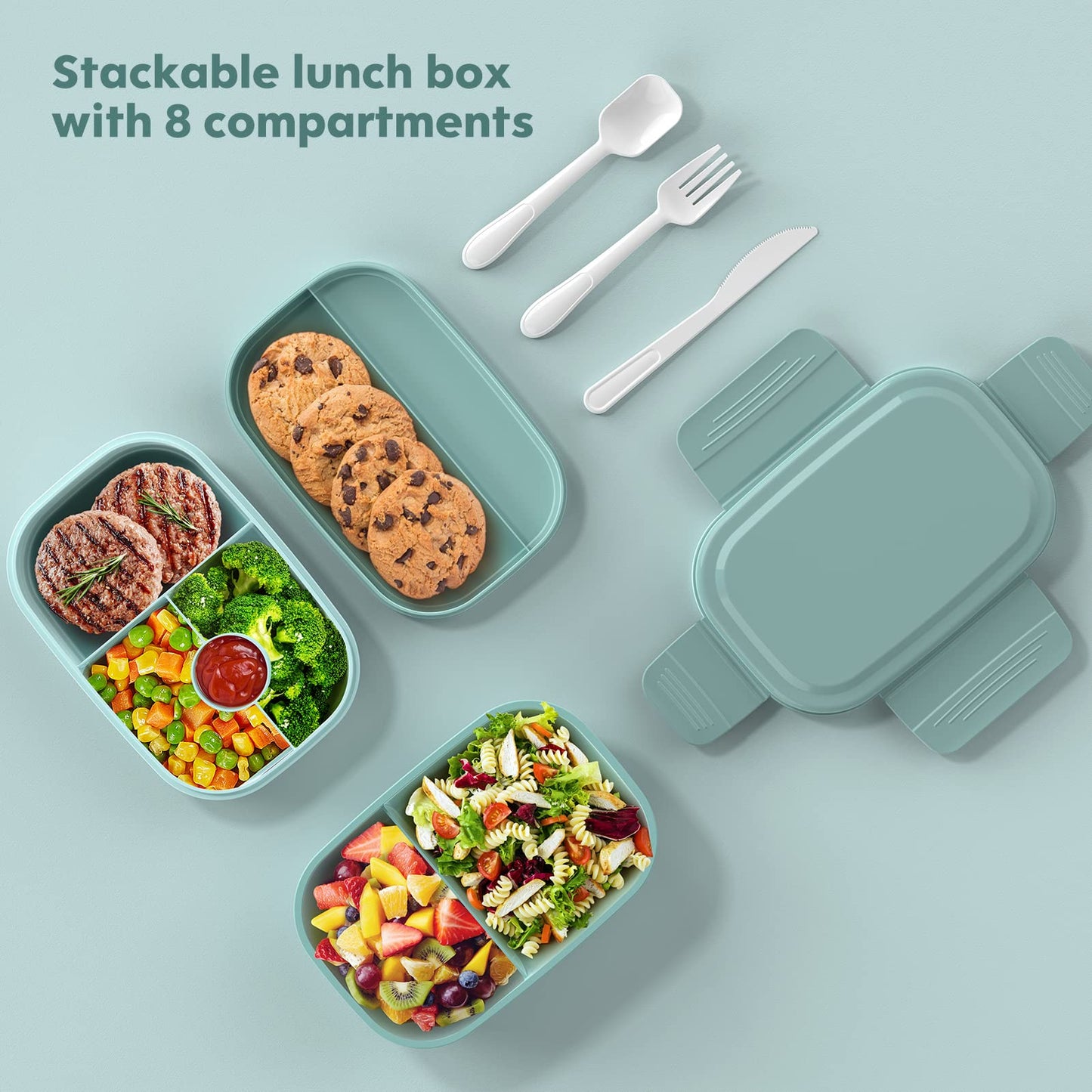 Adult Stackable Bento Lunch Box