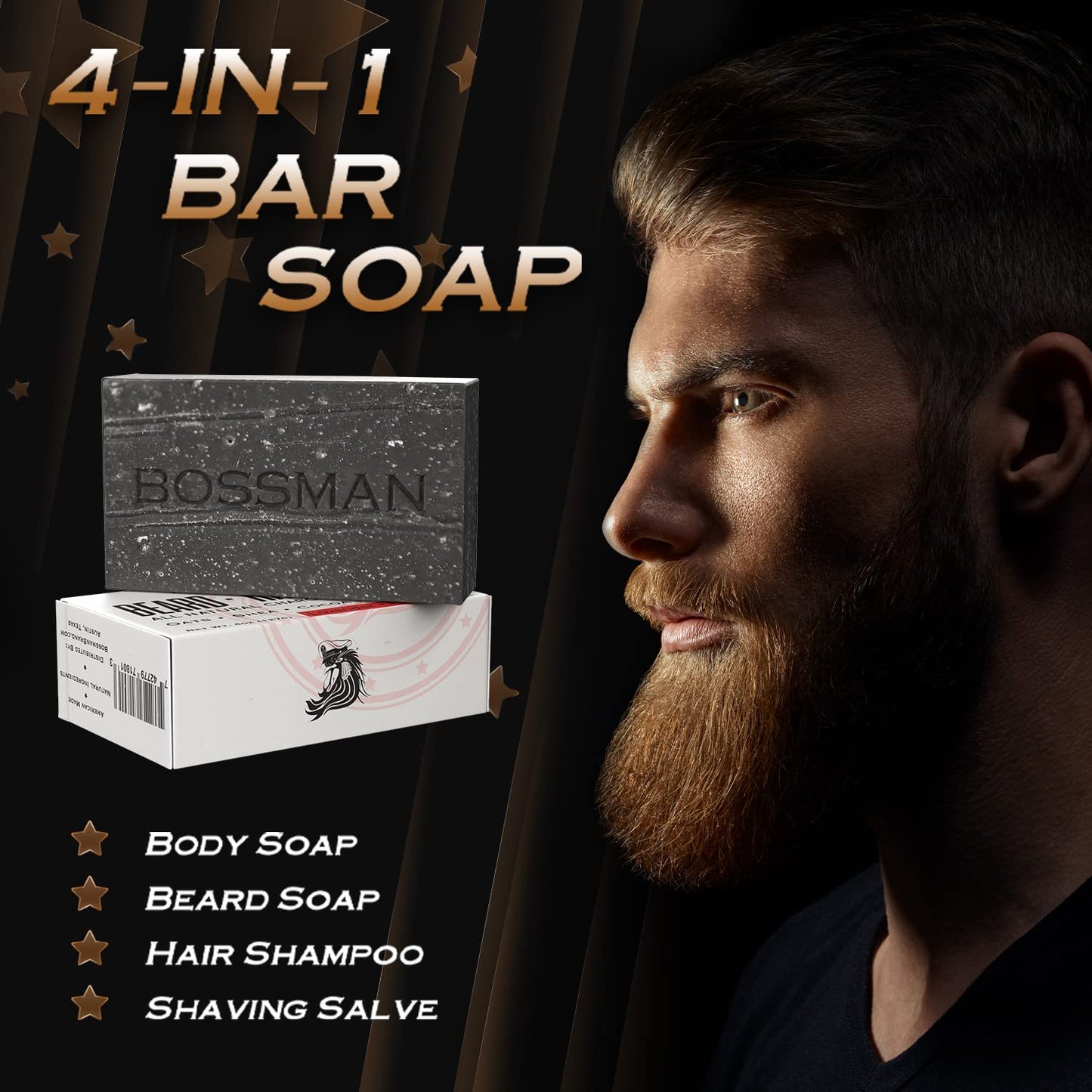 Men's 4-in-1 Bar Soap