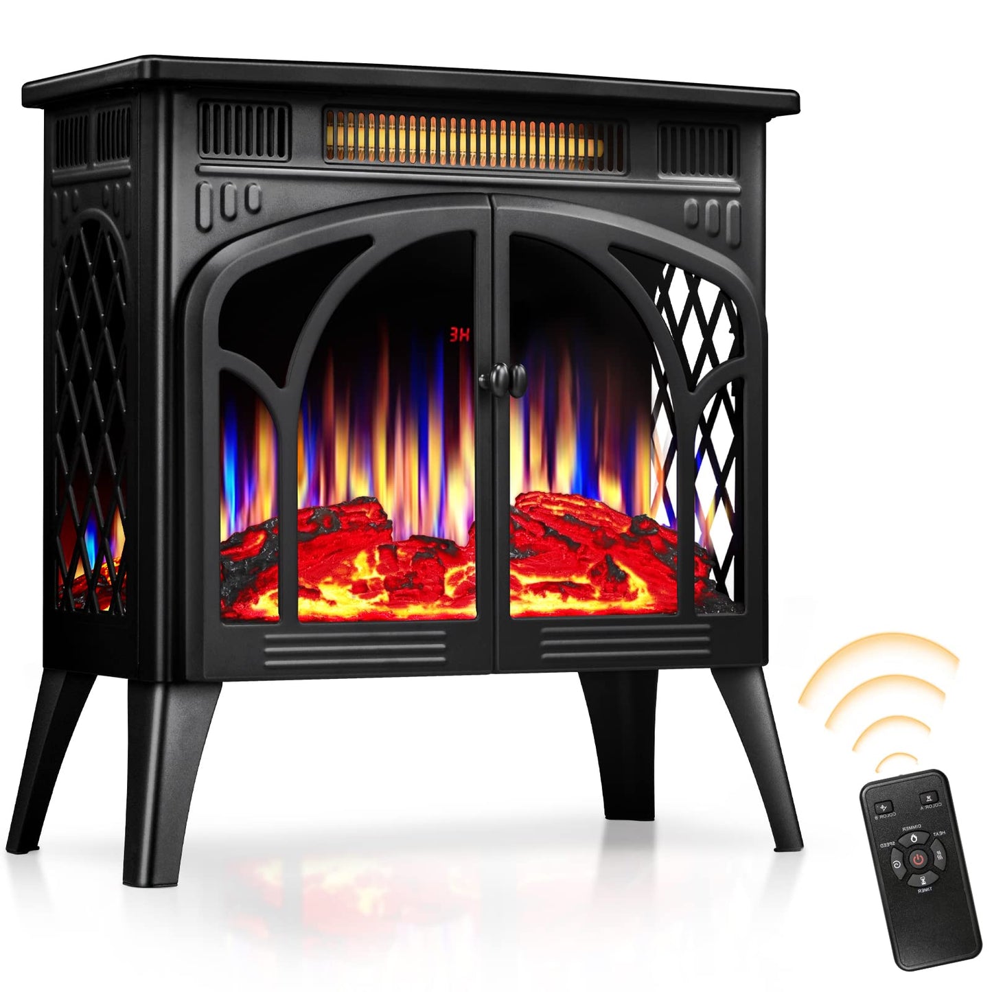 Portable Electric Fireplace Heater