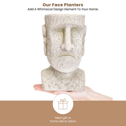 Easter Island Statue Planter