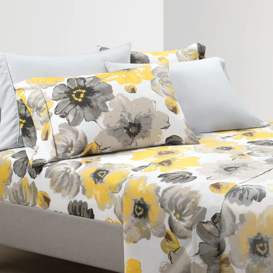 Leah Floral Sheet Set