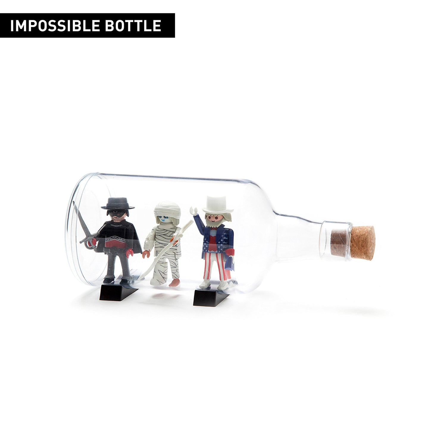 Peleg Design Impossible Bottle Display Case