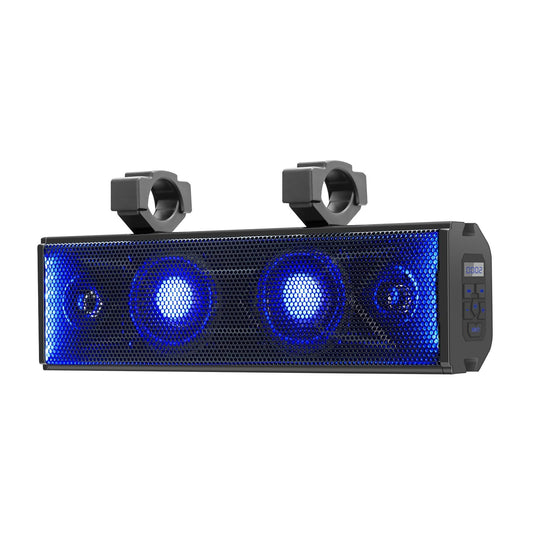 UTV Sound Bar with Bluetooth and LED Lighting