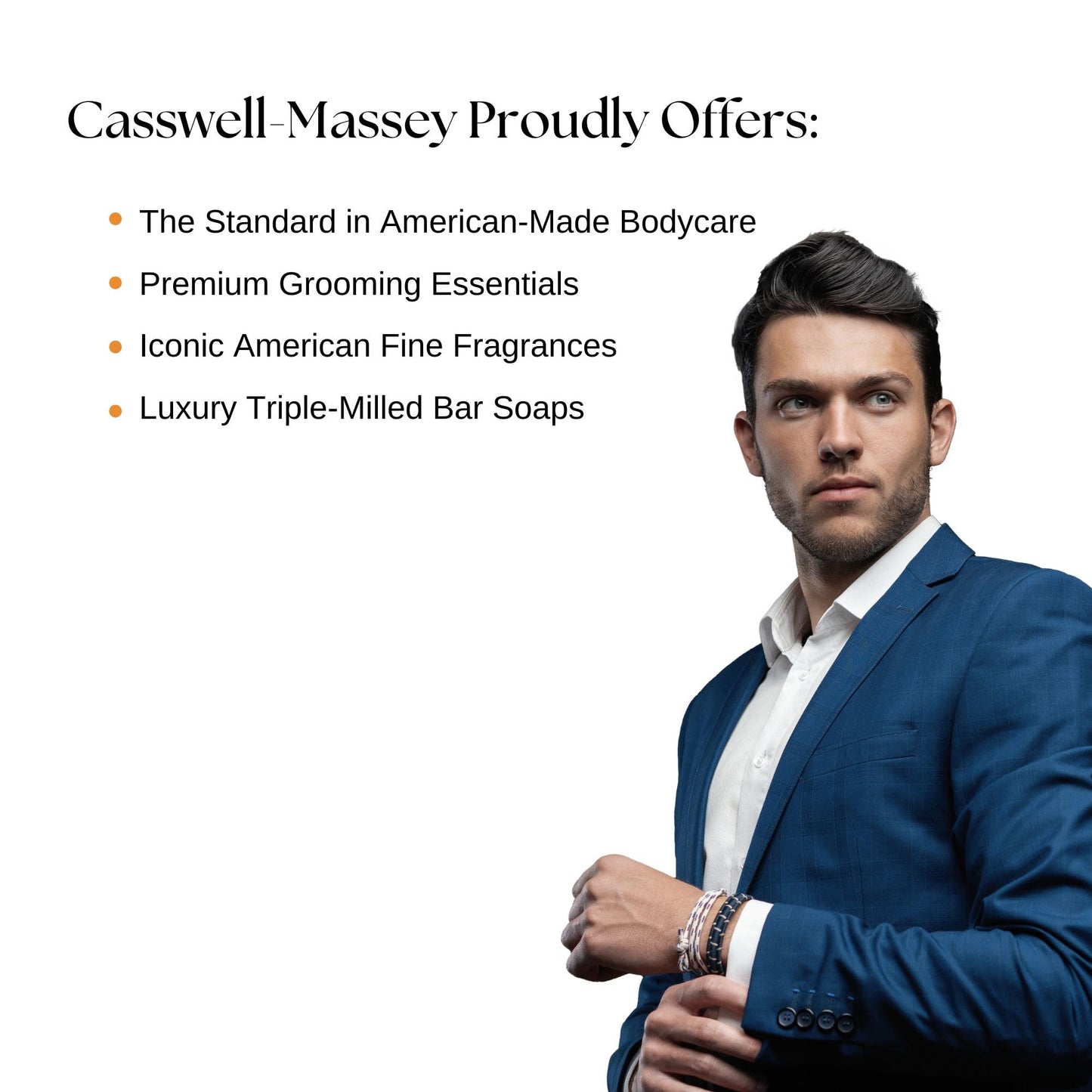 Caswell-Massey Woodgrain Sandalwood Soap Set