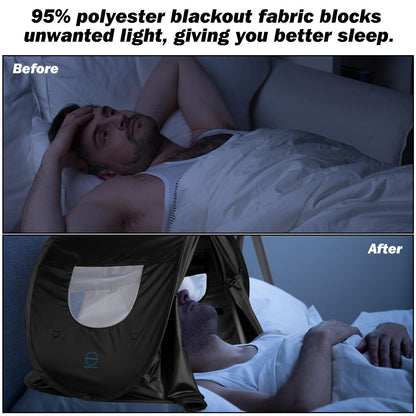 Blackout Bed Tent for Comfortable Sleep