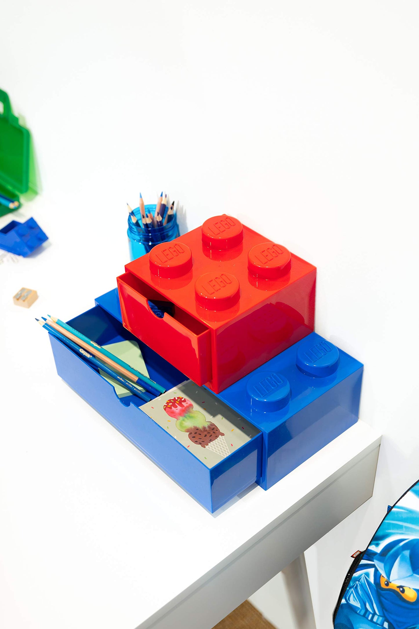 Lego Storage Brick 8 Desk Drawer