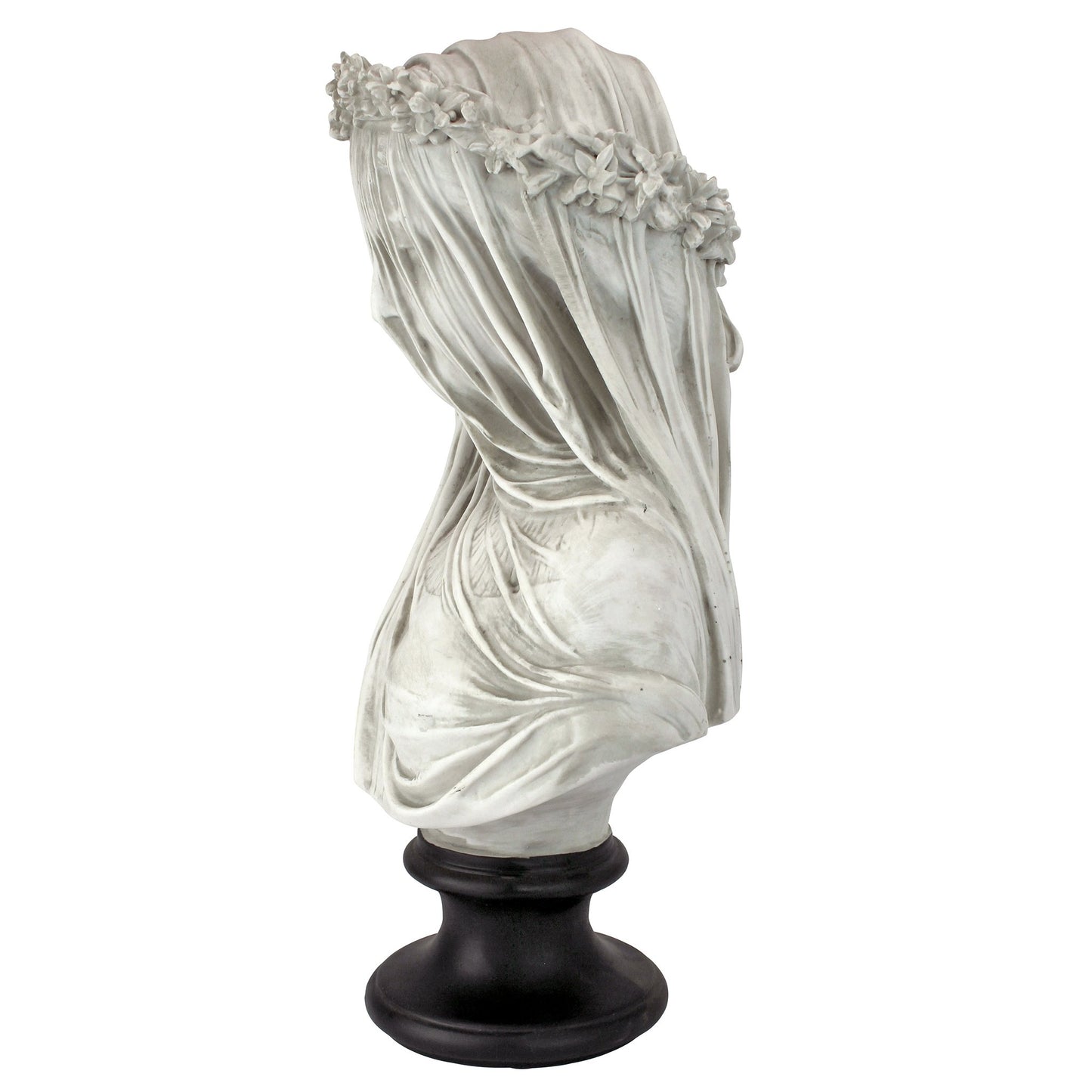 Veiled Maiden Indoor Statue - 14" Tall