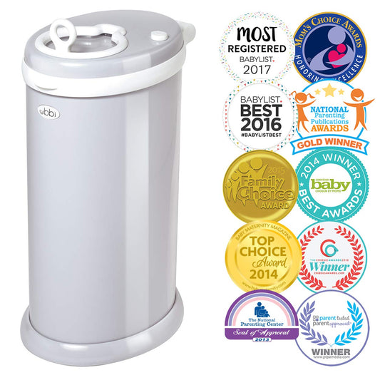 Steel Diaper Pail - Odor Locking