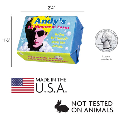 Andy Warhol Foam Bath Soap