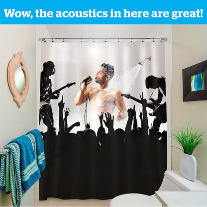 Rockstar Shower Curtain