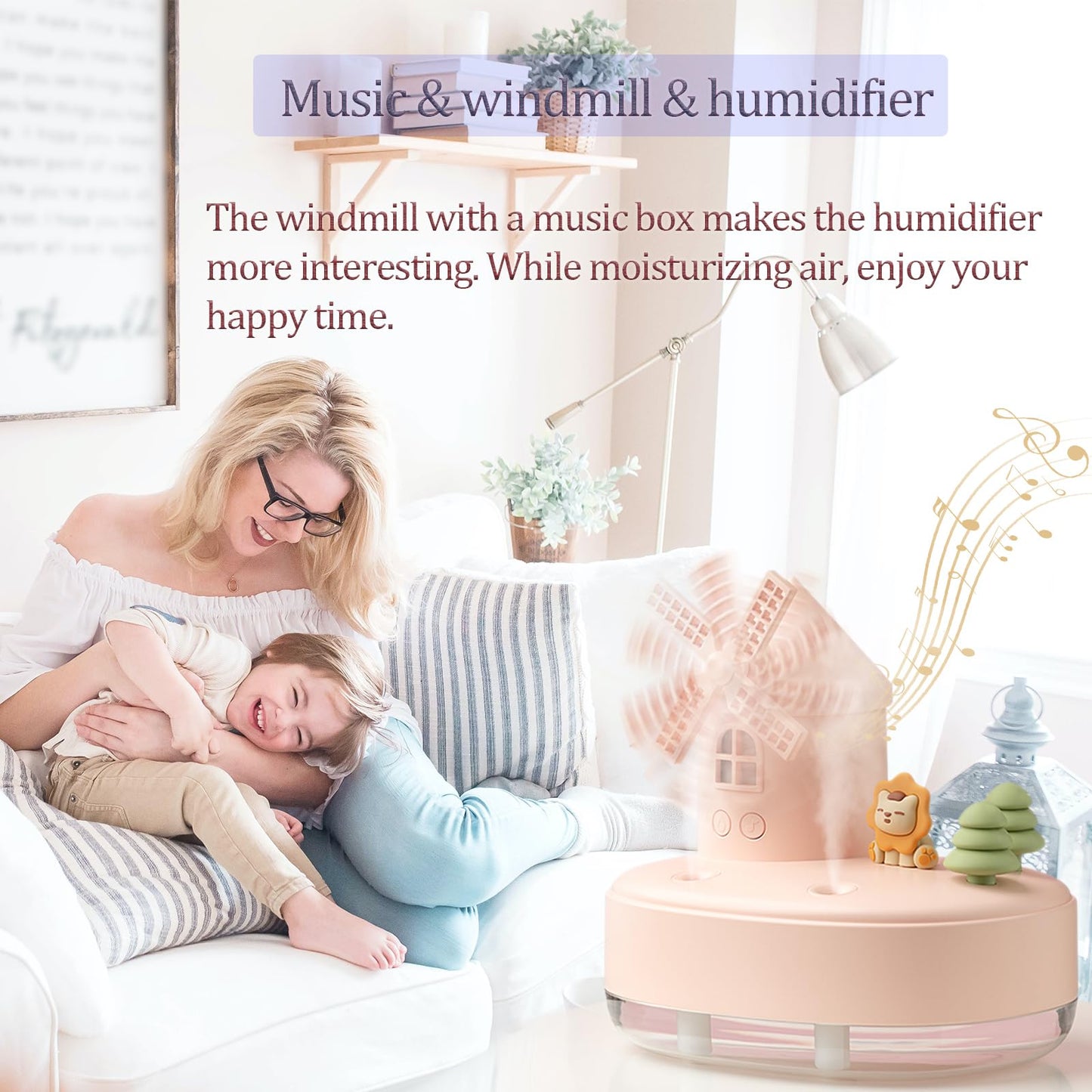 Ultrasonic Humidifier with Music Box