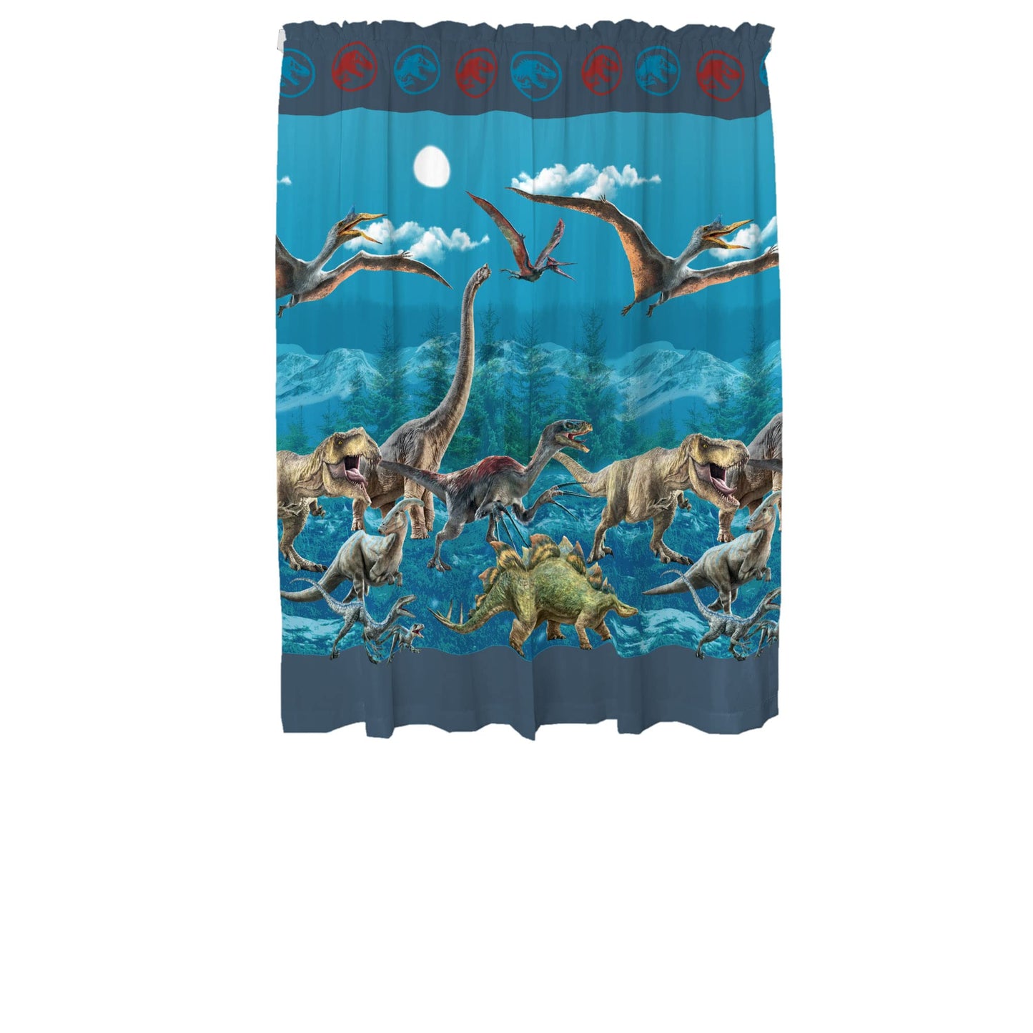 Jurassic World Window Curtains