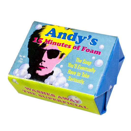 Andy Warhol Foam Bath Soap