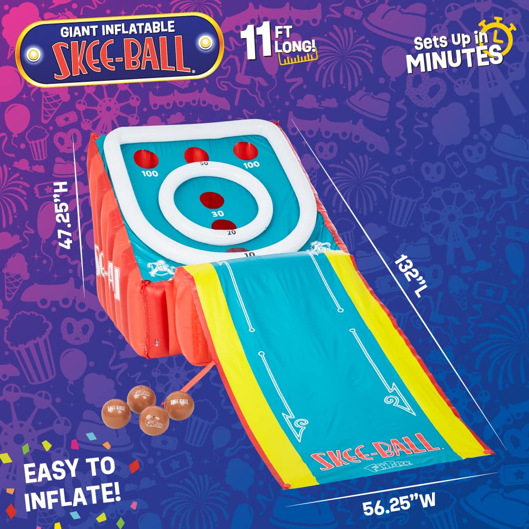 Inflatable Skee-Ball Game