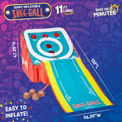 Inflatable Skee-Ball Game