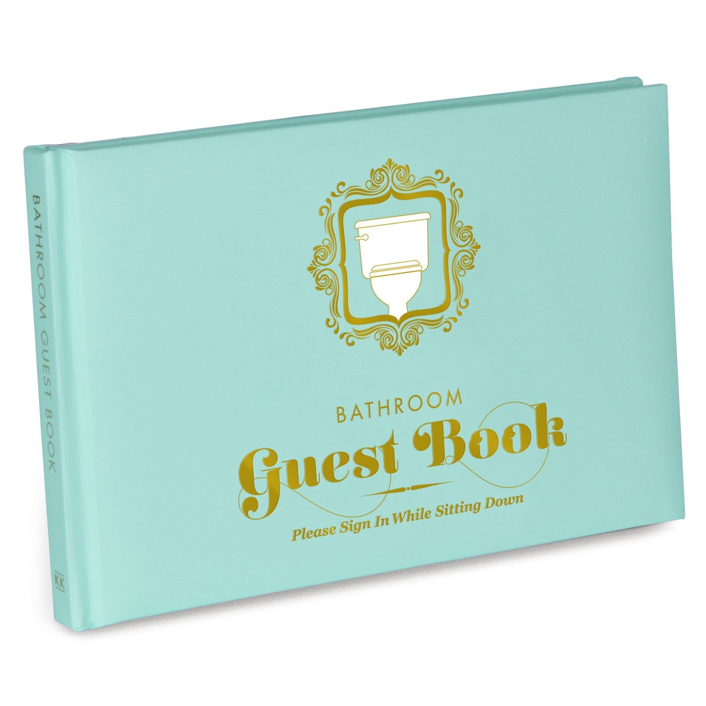 Knock Knock Bathroom Guest Book