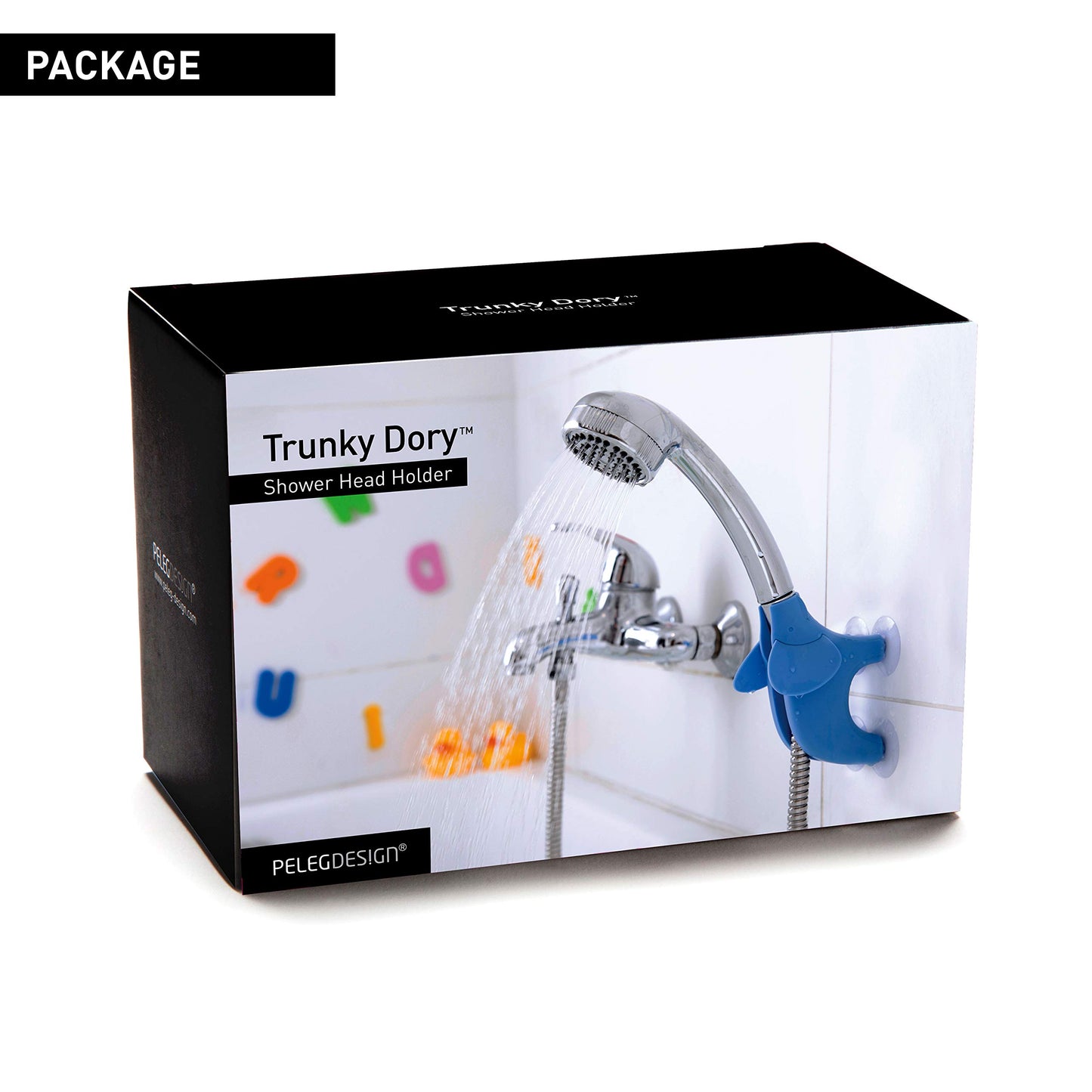 Peleg Design Trunky Dory Elephant Shower Head Holder