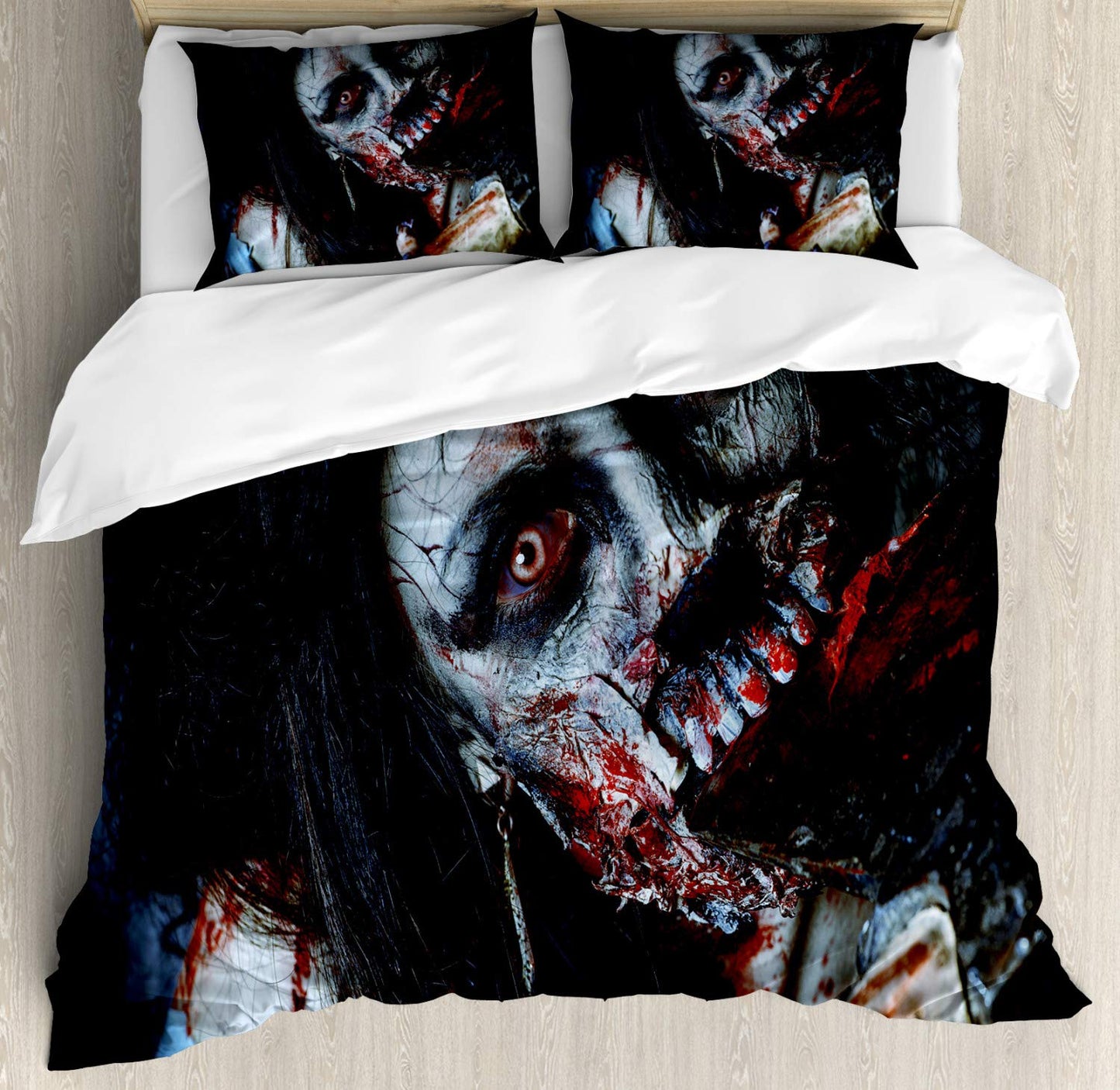 Zombie Halloween Duvet Cover