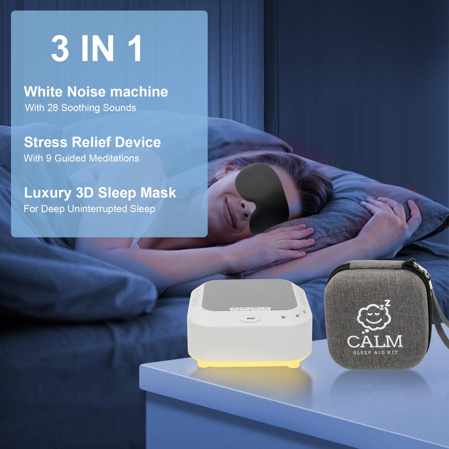 Portable Calm Sleep Device Kit