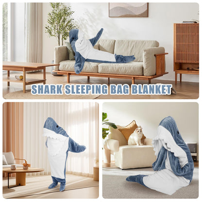 PADTIC Wearable Shark Blanket