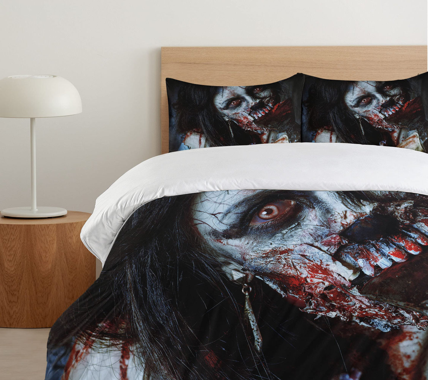 Zombie Halloween Duvet Cover