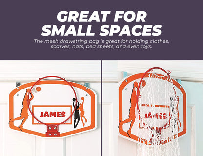 Over the Door Basketball Laundry Hamper