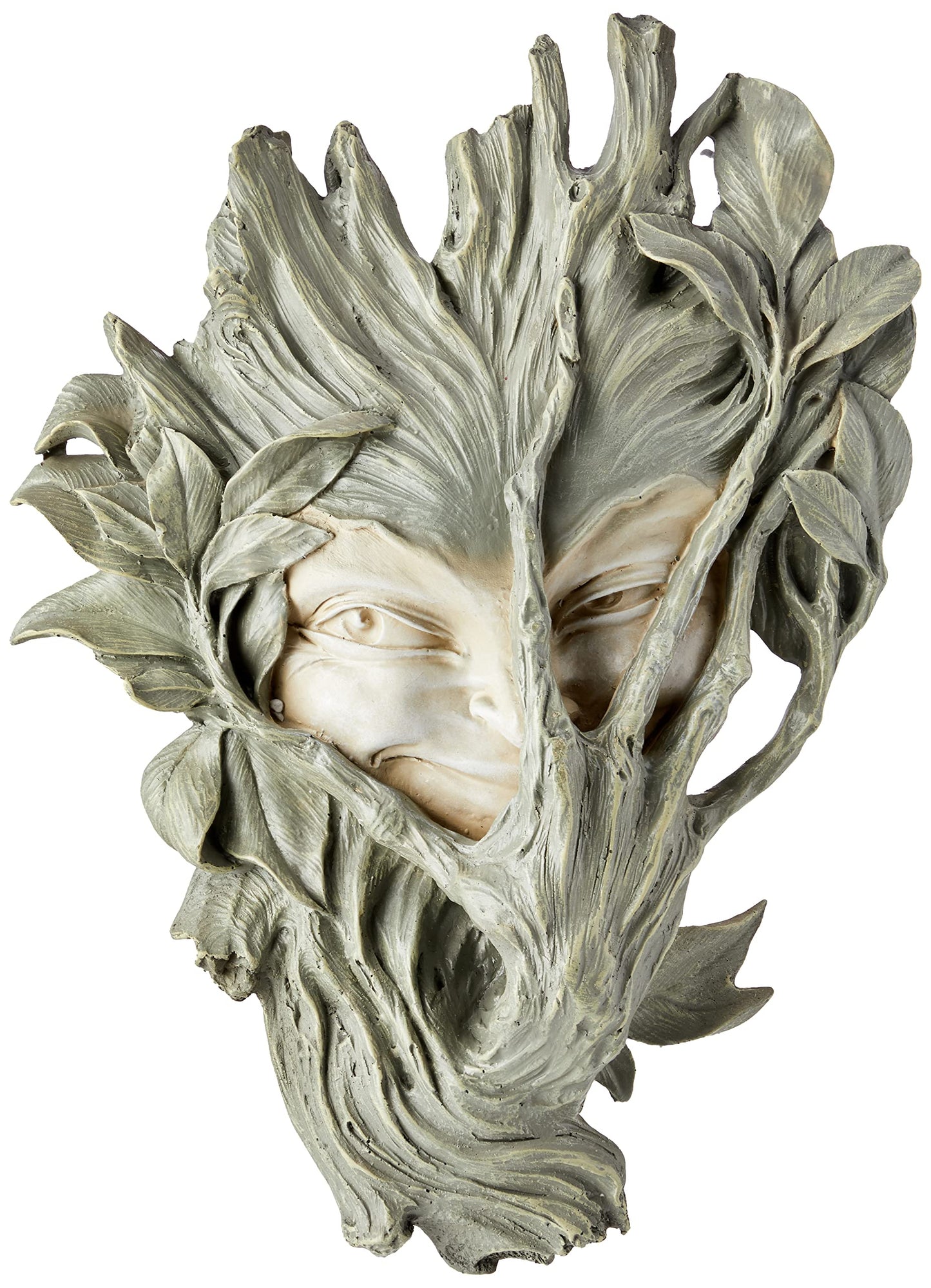 Bashful Wood Sprite Tree Face Sculpture