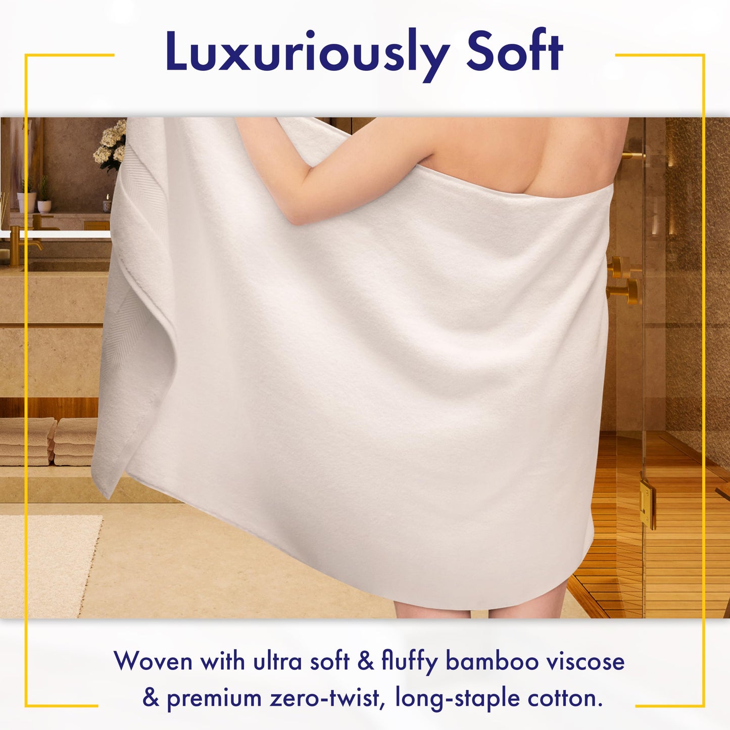 Bamboo Viscose Bath Towels