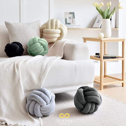 Soft Knot Ball Pillow