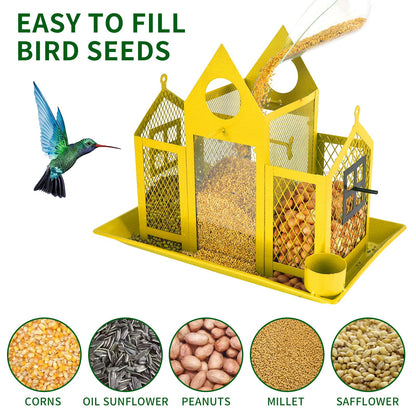 Solar Bird Feeder House