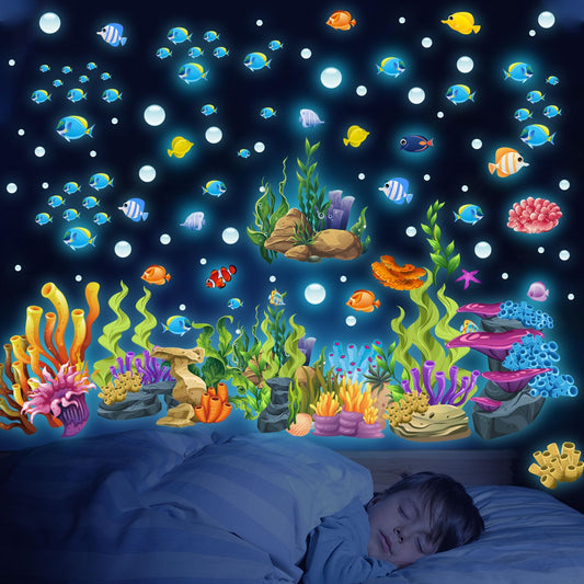 Under The Sea Wall Decals - Glow in The Dark