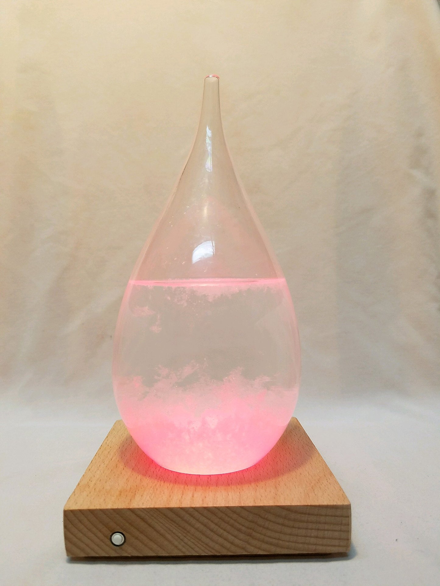 Rechargeable LED Storm Glass Bottle