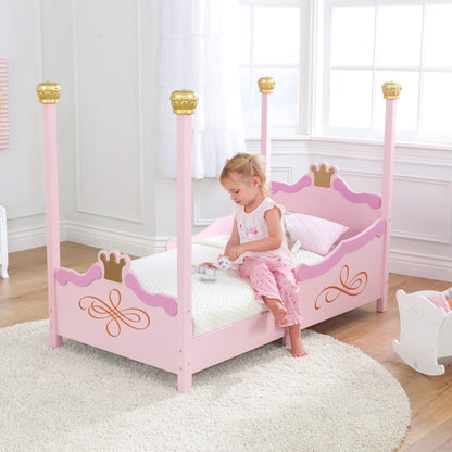 Wooden Princess Toddler Bed