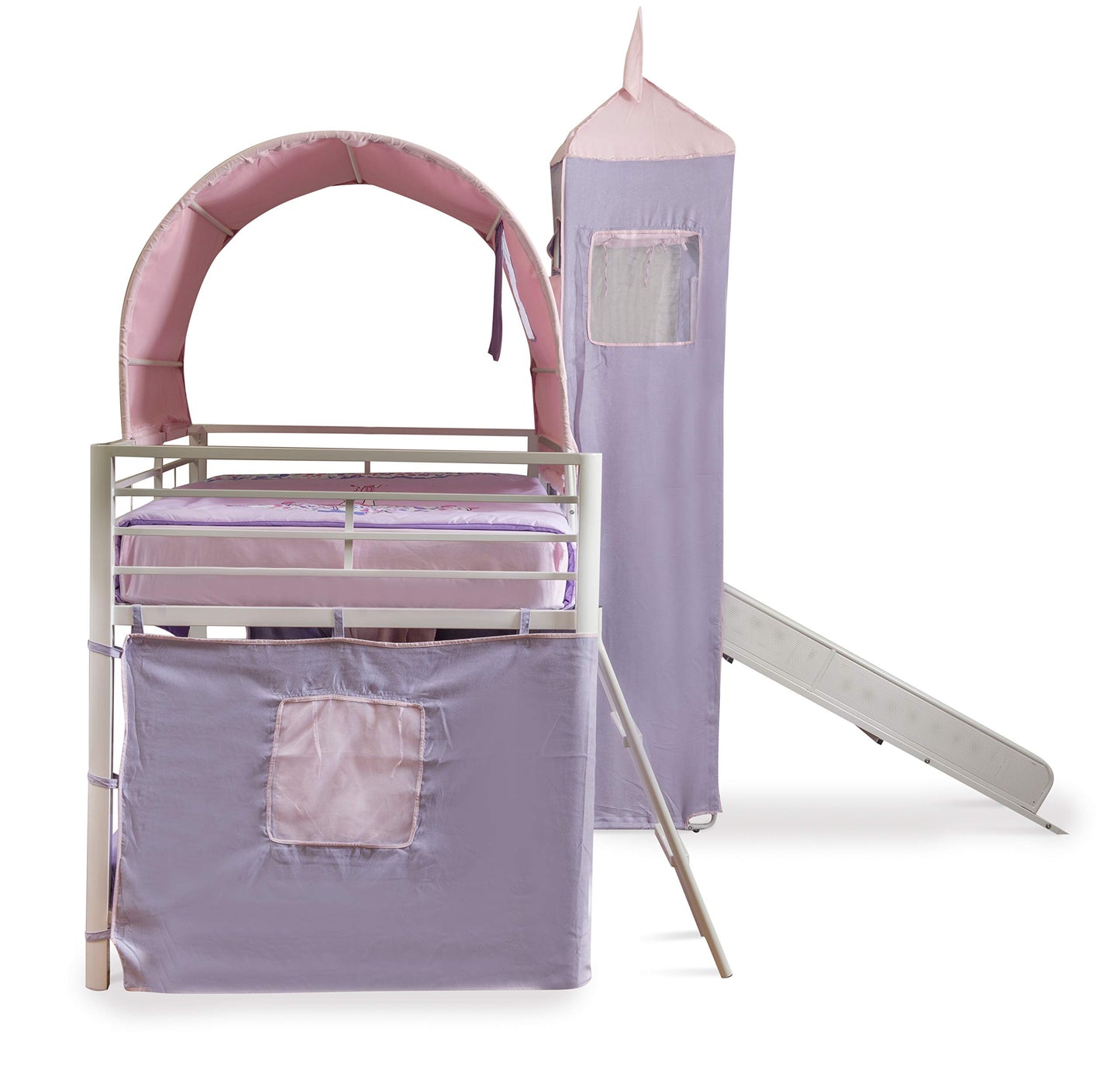 Princess Castle Twin Tent Bunk Bed