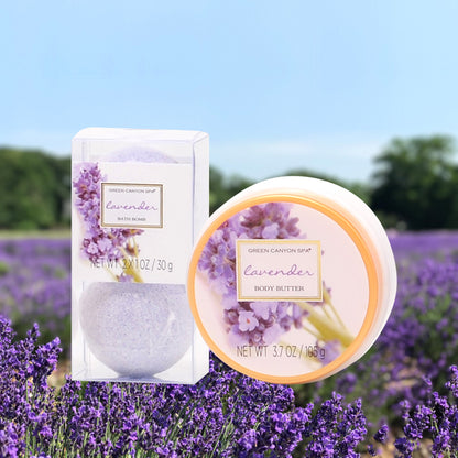 Luxury Lavender Spa Gift Basket Set