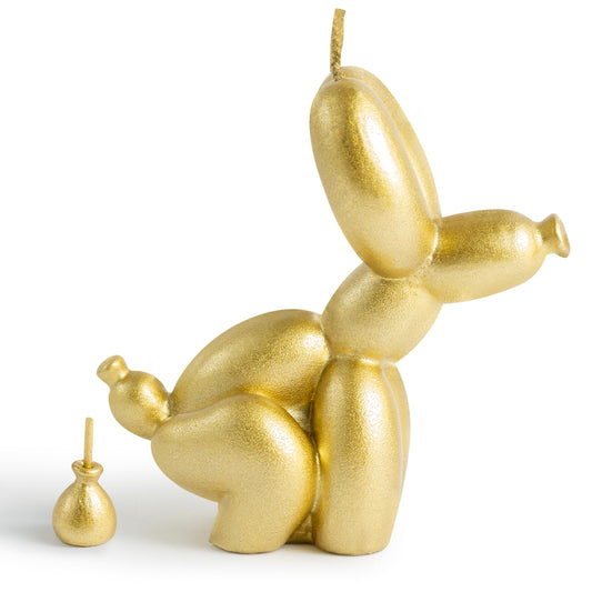 Pooping Balloon Dog Scented Candles